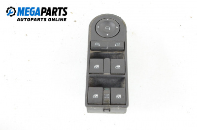 Window and mirror adjustment switch for Opel Zafira B Minivan (07.2005 - 14.2015)