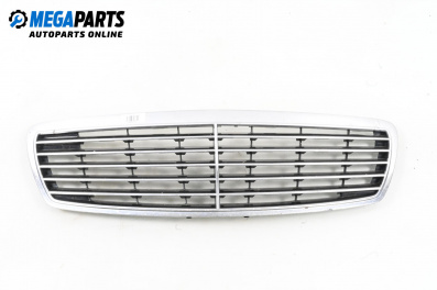 Grill for Mercedes-Benz E-Class Sedan (W211) (03.2002 - 03.2009), sedan, position: front