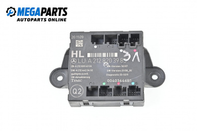 Door module for Mercedes-Benz C-Class Sedan (W204) (01.2007 - 01.2014), № A 212 820 39 85