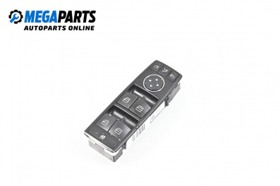 Window and mirror adjustment switch for Mercedes-Benz C-Class Sedan (W204) (01.2007 - 01.2014)