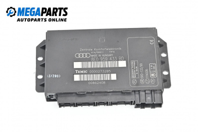 Comfort module for Audi A4 Avant B6 (04.2001 - 12.2004), № 8E0 959 433 BD