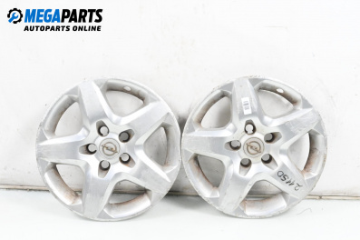 Hubcaps for Opel Zafira B Minivan (07.2005 - 14.2015) 16 inches, minivan (The price is for two pieces)