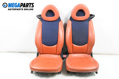 Leather seats for Smart City-Coupe 450 (07.1998 - 01.2004), 3 doors