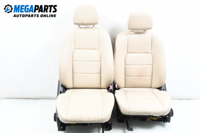 Leather seats with electric adjustment for Mercedes-Benz C-Class Sedan (W204) (01.2007 - 01.2014), 5 doors