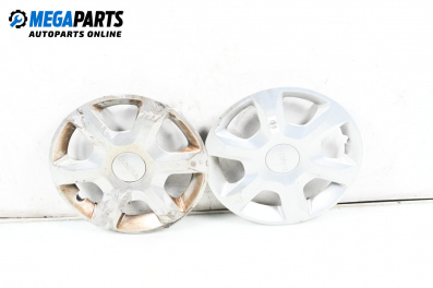 Hubcaps for Dacia Dokker Express (11.2012 - ...) 15 inches, truck (The price is for two pieces)