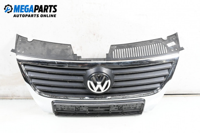 Grilă for Volkswagen Passat V Sedan B6 (03.2005 - 12.2010), sedan, position: fața