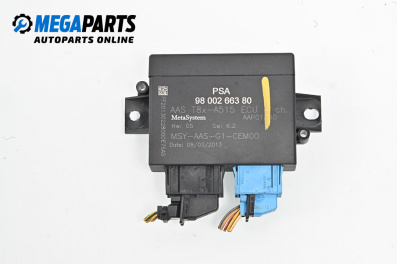 PDC modul for Peugeot 3008 Minivan (06.2009 - 12.2017), № 9800266380