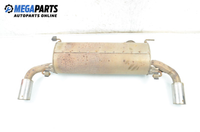 Rear muffler for Mazda CX-7 SUV (06.2006 - 12.2014) 2.3 MZR DISI Turbo, 260 hp