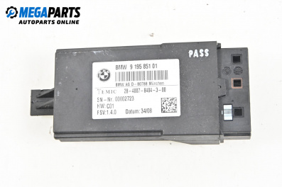 Seat module for BMW 7 Series F01 (02.2008 - 12.2015), № 9 195 851 01