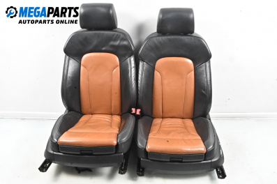 Leather seats with electric adjustment for Audi Q7 SUV I (03.2006 - 01.2016), 5 doors
