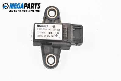 Airbag sensor for Renault Scenic I Minivan (09.1999 - 07.2010), № Bosch 0265005140