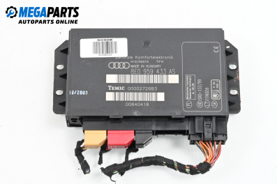 Modul confort for Audi A4 Avant B6 (04.2001 - 12.2004), № 8E0959433AS