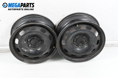 Steel wheels for Audi A3 Hatchback I (09.1996 - 05.2003) 15 inches, width 6 (The price is for two pieces)