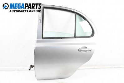 Ușă for Nissan Micra III Hatchback (01.2003 - 06.2010), 5 uși, hatchback, position: stânga - spate