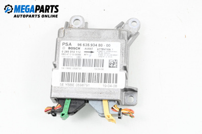 Airbag module for Peugeot 207 Hatchback (02.2006 - 12.2015), № 9663593480