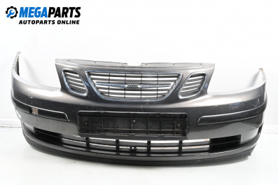 Bara de protectie frontala for Saab 9-3 Sedan (09.2002 - 02.2015), sedan, position: fața