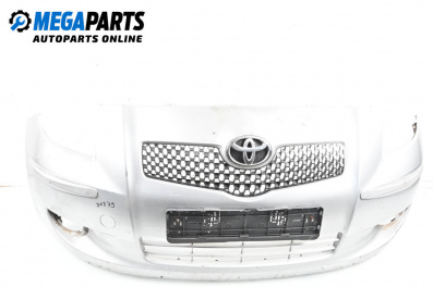 Front bumper for Toyota Yaris Hatchback II (01.2005 - 12.2014), hatchback, position: front