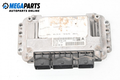 ECU for Citroen C4 Hatchback I (11.2004 - 12.2013) 1.6 16V, 109 hp, № 9663394580