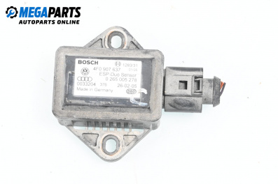 ESP sensor for Audi A6 Sedan C6 (05.2004 - 03.2011), № 4F0 907 637