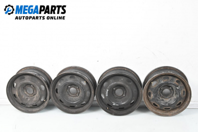 Steel wheels for Peugeot 406 Sedan (08.1995 - 01.2005) 15 inches, width 6 (The price is for the set)