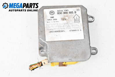 Airbag module for Volkswagen Passat IV Sedan B5.5 (10.2000 - 12.2005), № 6Q0909605B