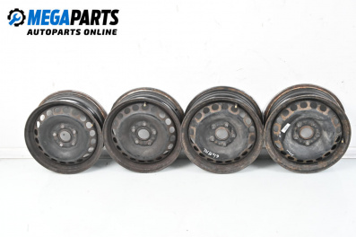 Steel wheels for Volkswagen Passat III Variant B5 (05.1997 - 12.2001) 15 inches, width 6 (The price is for the set)