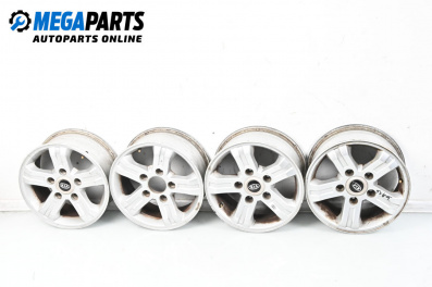 Alloy wheels for Kia Sorento I SUV (08.2002 - 12.2009) 16 inches, width 7 (The price is for the set)