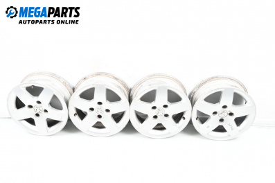 Alloy wheels for Peugeot 207 Hatchback (02.2006 - 12.2015) 15 inches, width 6 (The price is for the set)