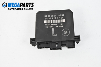 Door module for Mercedes-Benz C-Class Sedan (W203) (05.2000 - 08.2007), № 2038200726