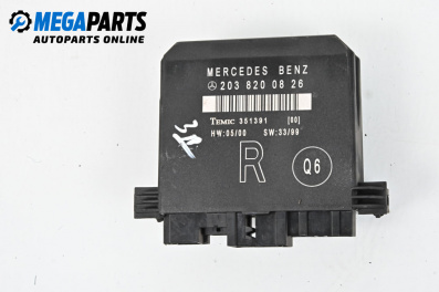 Door module for Mercedes-Benz C-Class Sedan (W203) (05.2000 - 08.2007), № 2038200826