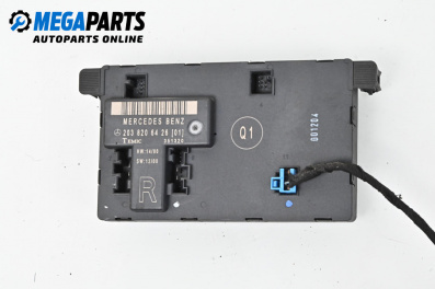 Door module for Mercedes-Benz C-Class Sedan (W203) (05.2000 - 08.2007), № 2038206426