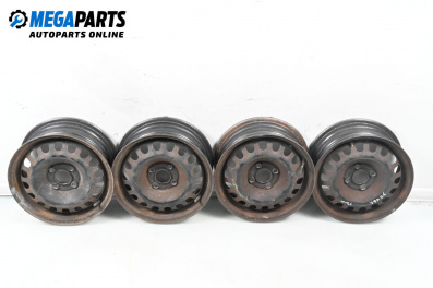 Steel wheels for Opel Corsa D Hatchback (07.2006 - 08.2014) 14 inches, width 5.5 (The price is for the set)