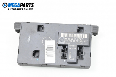 Door module for Mercedes-Benz C-Class Sedan (W203) (05.2000 - 08.2007), № 2038206326