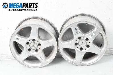 Alloy wheels for Mercedes-Benz C-Class Estate (S203) (03.2001 - 08.2007) 16 inches, width 7 (The price is for two pieces)