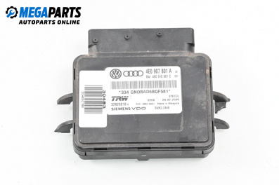 Parking brake module for Audi A8 Sedan 4E (10.2002 - 07.2010), № 4E0907801A