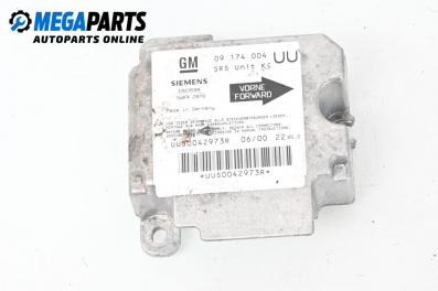 Airbag module for Opel Astra G Hatchback (02.1998 - 12.2009), № 09174004