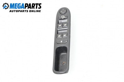 Window and mirror adjustment switch for Peugeot 307 Break (03.2002 - 12.2009)