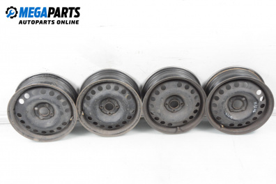 Steel wheels for Fiat Punto Grande Punto (06.2005 - 07.2012) 15 inches, width 6 (The price is for the set)