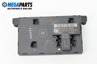 Door module for Mercedes-Benz C-Class Sedan (W203) (05.2000 - 08.2007), № 2038200326