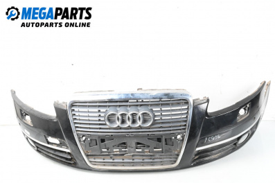 Front bumper for Audi A6 Sedan C6 (05.2004 - 03.2011), sedan, position: front