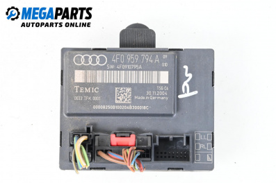 Steuermodul tür for Audi A6 Sedan C6 (05.2004 - 03.2011), № 4F0959794A