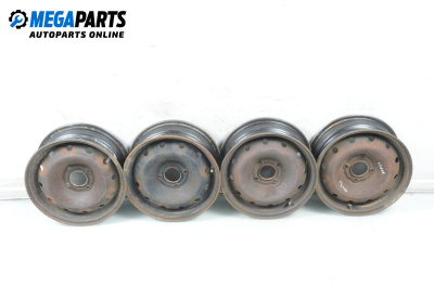 Steel wheels for Citroen Berlingo Pick-Up / Van I (07.1996 - 12.2011) 14 inches, width 5.5 (The price is for the set)