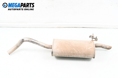 Rear muffler for Renault Kangoo Van (08.1997 - 02.2008) D 65 1.9 (KC0E, KC02, KC0J, KC0N), 64 hp