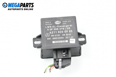 Light module controller for Mercedes-Benz E-Class Sedan (W211) (03.2002 - 03.2009), № A2118200985