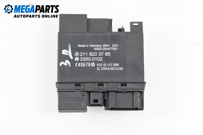 Keyless-entry module for Mercedes-Benz E-Class Sedan (W211) (03.2002 - 03.2009), № 2118203785