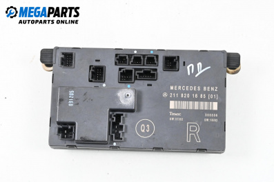 Door module for Mercedes-Benz E-Class Sedan (W211) (03.2002 - 03.2009), № 2118201685