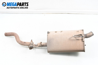 Rear muffler for Opel Meriva A Minivan (05.2003 - 05.2010) 1.7 DTI, 75 hp