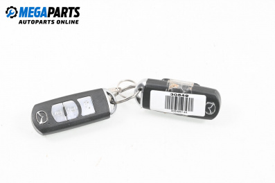 Ignition key for Mazda 6 Sedan III (12.2012 - ...)