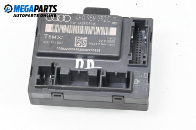 Door module for Audi A6 Avant C6 (03.2005 - 08.2011), № 4F0959792E