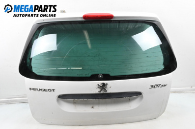 Capac spate for Peugeot 307 Station Wagon (03.2002 - 12.2009), 5 uși, combi, position: din spate